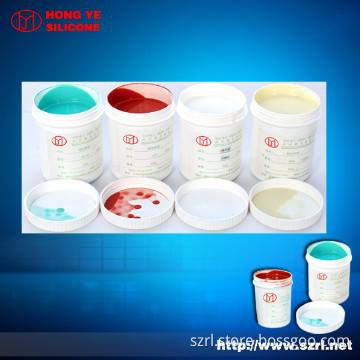 RTV2 silicone rubber for printing on plastic toys